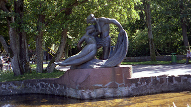 Dekoratyvinė skulptūra „Jūratė ir Kastytis“