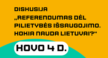 Telšių bibliotekininkai kviečia kovo 4 d. dalyvauti diskusijoje „Referendumas dėl pilietybės išsaugojimo. Kokia nauda Lietuvai?“