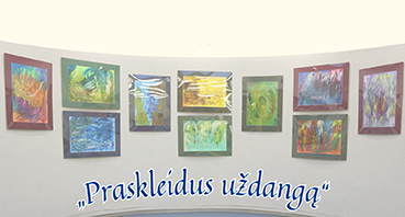 Rugpjūčio mėnesį Telšiuose – Angelės Šimoliūnienės trimačio vaizdo tapybos darbų paroda „Praskleidus uždangą“
