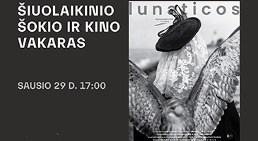 Sausio 29 d. Palangoje – „LUNAticos“! Šiuolaikinio šokio ir kino vakaras. Dalyvas Inga Kuznecova