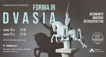 Tauragėje – paroda „Forma ir dvasia. Regimanto Midvikio retrospektyva“