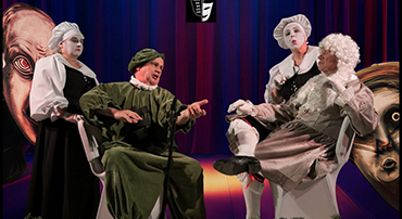 Kovo 22 d. Tauragės kultūros rūmuose – Ž. B. Moljero komedija „Skapeno klastos“ („Ko ji velnias nešė į tą galerą?“