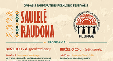 Birželio 19–20 dienomis Plungėje vyko XVI tarptautinis folkloro festivalis