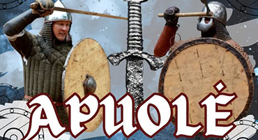 rugpjūčio 8–9 dienomis Apuolėje (Skuodo r.) – XXII tarptautinis senųjų amatų, archajinės muzikos ir karybos festivalis „Apuolė“