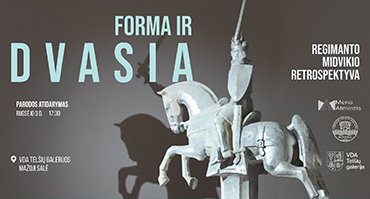 Iki rugsėjo 26 d. Vilniaus dailės akademijos Telšių galerijoje – Regimanto Midvikio retrospektyvi kūrybos paroda „Forma ir dvasia“