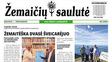 Laikraštis „Žemaičių saulutė“ (2026 m. rugsėjo mėnesio numeris)